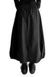 POCKET COTTON PUMPKIN SKIRT
