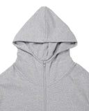 HIGHNECK CROP HOODIE ZIP-UP