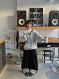 Hanachi Printing Basic Sweatshirt