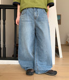 Akal Washing Denim Wide Pants