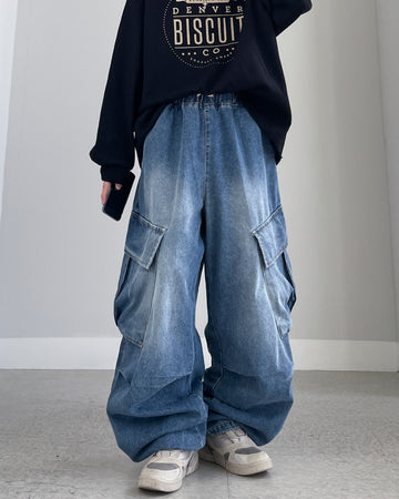 Alpha Cross Cargo Denim