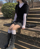 Soft Angora Short Sleeve Cardigan