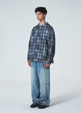 24SS★DART BRUSH WIDE DENIM PANTS