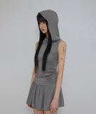 Hooded High Neck Dress