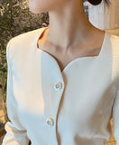 Leage Heart Neck Jacket