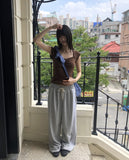 Toring Check Shirring Ribbon Shoulder Cross Bag