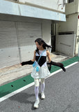 RIBBON SLEEVELESS OPS