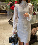 Kisuel Sleeveless Tweed One Piece