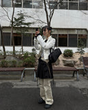 EYELET WAIST BOOTS CUT