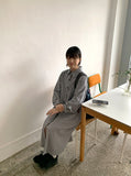 Edia Check Shirt Long One Piece