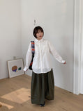 Elcheuki Pintuck Balloon Banding Skirt
