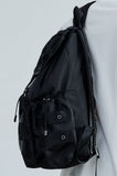 EYELET THREE-POCKET BUCKLE BACKPACK