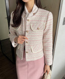 Alia Tweed Short Jacket