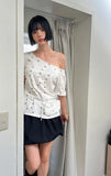 ANGEL STAR OFF-SHOULDER TEE