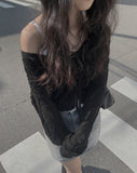 Rollin Ribbon Strap Cardigan