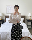 Bella Dot Frill Skirt