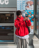 All day box balloon hoodie