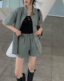 Reubi Star Pendant Leather Strap Necklace