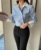 Verive Collar Stripe Shirt