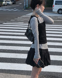 Cozy Bustier T-Shirt Set