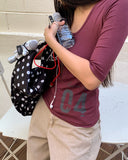 Meryl Dot Big Cross Shoulder Bag