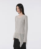 Layered Lace Frill Long Sleeve