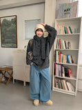 Hikoi String Corduroy Wide Pants