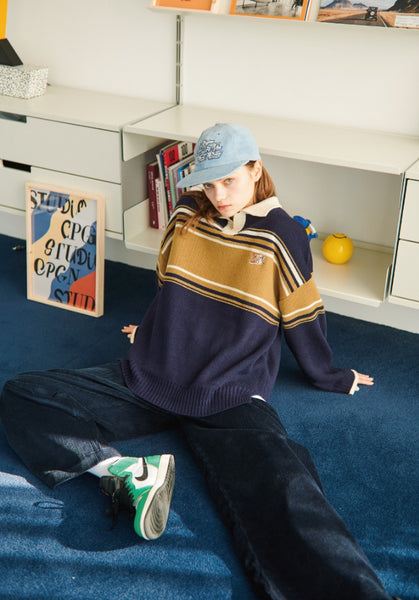 CPGN STUDIO (コンパーニョ) - テディピケセーター / TEDDY PIQUE