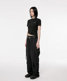 Chiffon Shirring T-Shirts