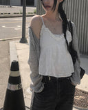 Hari Linen Crop Cardigan