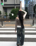 Warms Color Matching Layered T-Shirt Set
