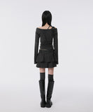 Layered Pleats Skirt