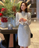 Kisuel Puff Tweed Jacket