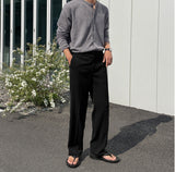 Air Cool Banding Semi Wide Slacks