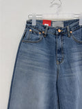 310 Pleated Wide Denim Pants