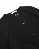 DOUBLE BUTTON SHIRRING CARDIGAN