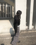 Noen Side Cut Wide Cotton Pants