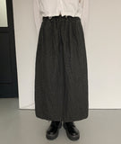 Doito Banding Dot Long Skirt