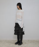 Faye Frill Midi Skirt