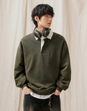 Aaron Rugby Collar Sweatshirt