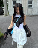 RIBBON SLEEVELESS OPS