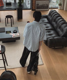 Ampoule stripe half shirt