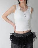 ADORABLE LACE SLEEVELESS