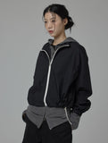 EASYEDLASE HOOD ZIP-UP