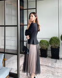 Crete Color Scheme Pleated One Piece