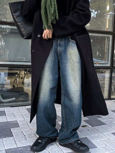 COSYHARU (コシハル) - ライトブラシデニムパンツ / Light Brush