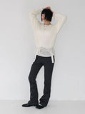 DRAW STRAP LONGSLEEVE