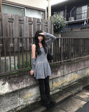 Shiho Flare One Piece Cardigan Set