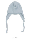 BLANC MOHAIR EAR BEANIE