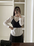 Bello Bustier Layered Blouse